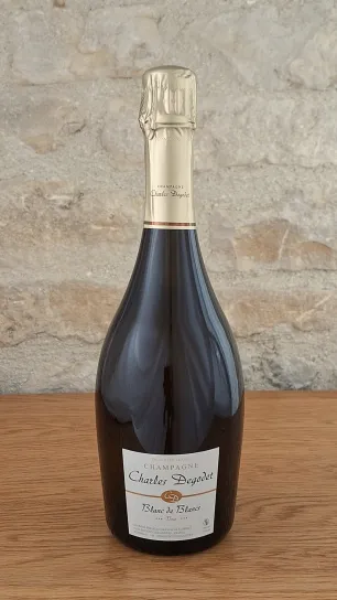 Magnum Blanc de Blancs Champagne Charles Degodet 1,5L - Format Fêtes et Cadeau
